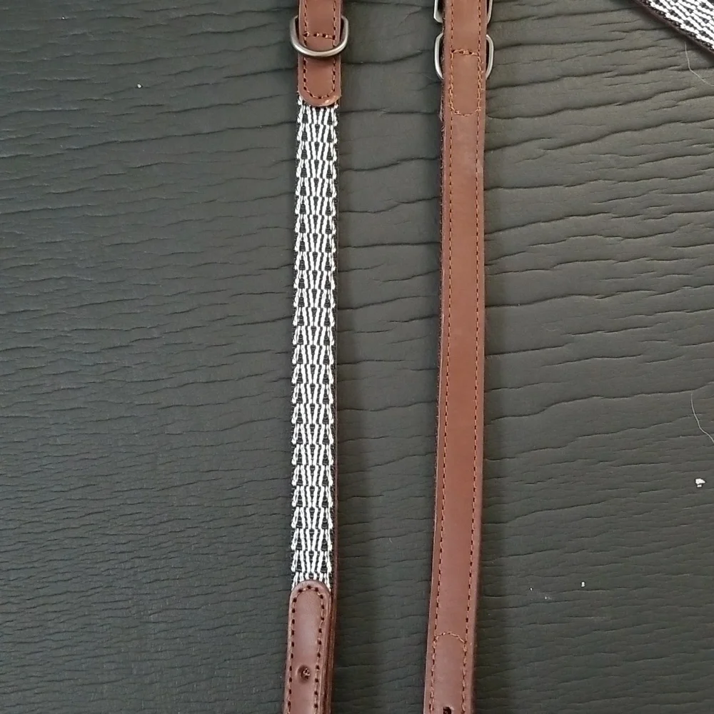 Leather small dog collar